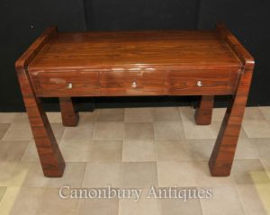 Rosewood Art Deco desk 1920 Mobili per ufficio Writing Table