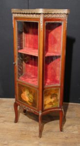 Antico Vernis Martin display Cabinet 1890 Angela Kaufman Vitrine