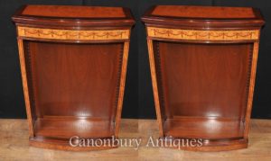 Coppia Regency anteriore aperto Librerie Sainwood Noce