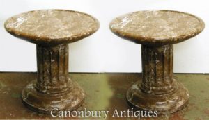 Supporta la colonna di basamento del basamento del marmo francese dell'impero francese