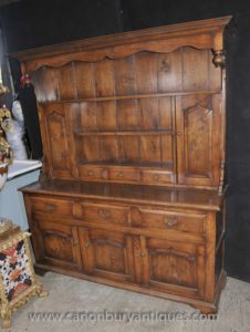 Armadio di cucina larga del salotto del Woolsh Dresser della grande fattoria di quercia