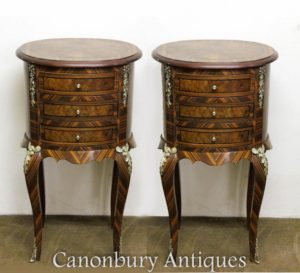 Pair impermeabile francese Armadi da letto armadi Armadi Nightstands