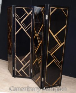 Lacca per divisorio in stile Art Déco