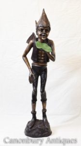 Casting statua di bronzo celtico Pixie Fairey