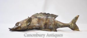 Colata di pesce in bronzo cinese