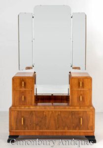 Toeletta Art Déco vintage del 1930 circa