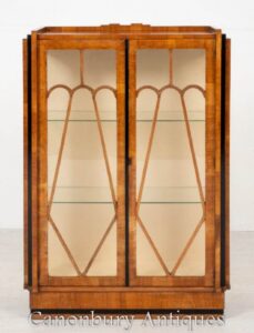 Vetrina Art Déco vintage vetrata Libreria antica 1930