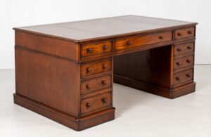 Victorian Partners Desk - Mogano, 1860 circa