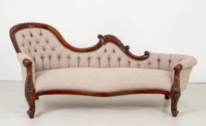 Divano vittoriano - Divano antico a forma di divano del 1860