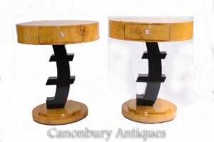 Tavolini Art Déco - Coppia di mobili occasionali in euro