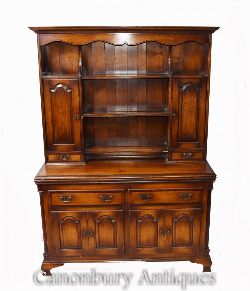 Comò da cucina vintage - Fattoria di comò gallese in rovere