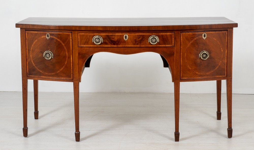 Credenza d'epoca Regency - Interni antichi in mogano