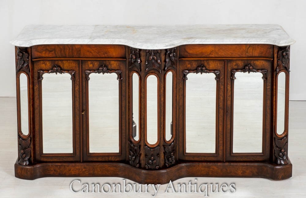 Credenza vittoriana - Buffet antico del 1860